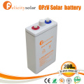 Guangzhou Batterie Lieferant wiederaufladbare OPZV 2V 200AH Solar Batterie